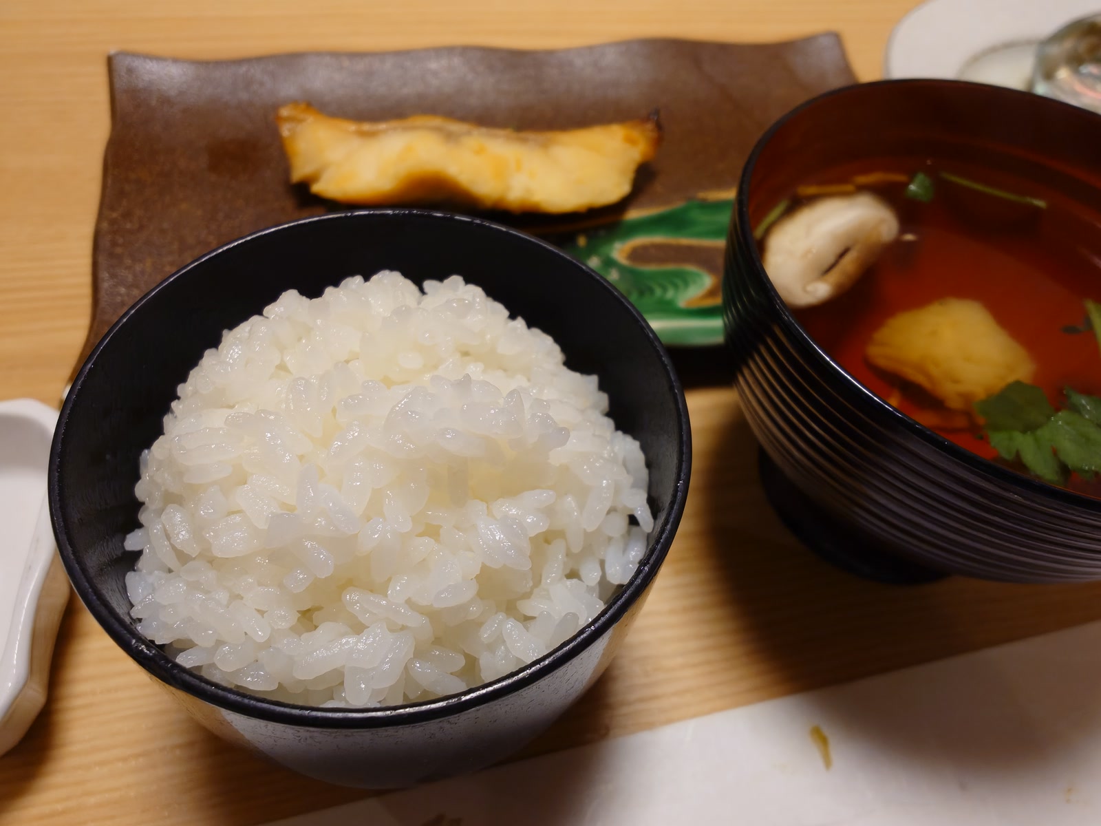 新潟のご飯と汁物